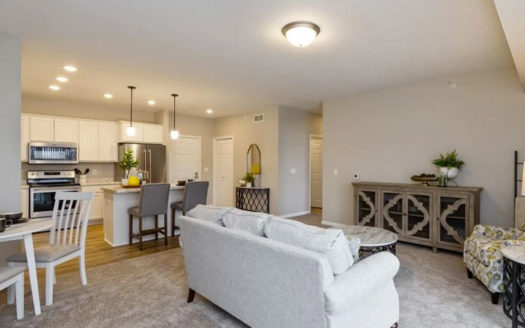 Prairie Gardens Southwest Living Room and Kitchen